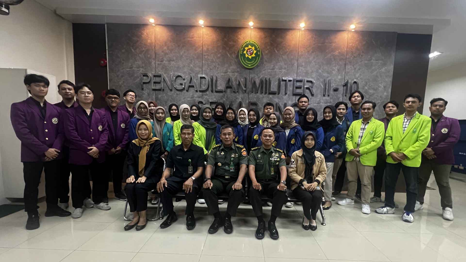 Penghubung KY Jateng Kunjungi Pengadilan Militer II 10 Semarang