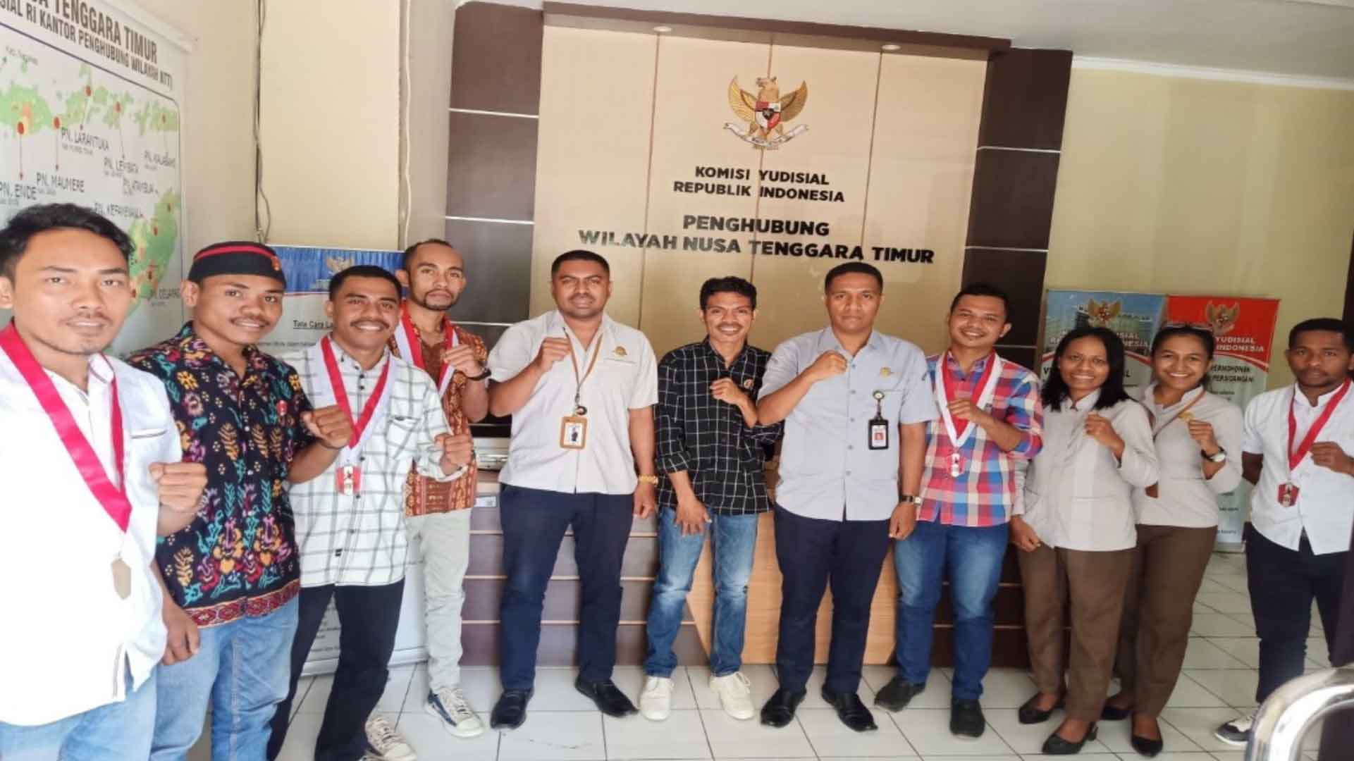Penghubung KY Wilayah NTT Terima Kunjungan DPC GMNI Kupang