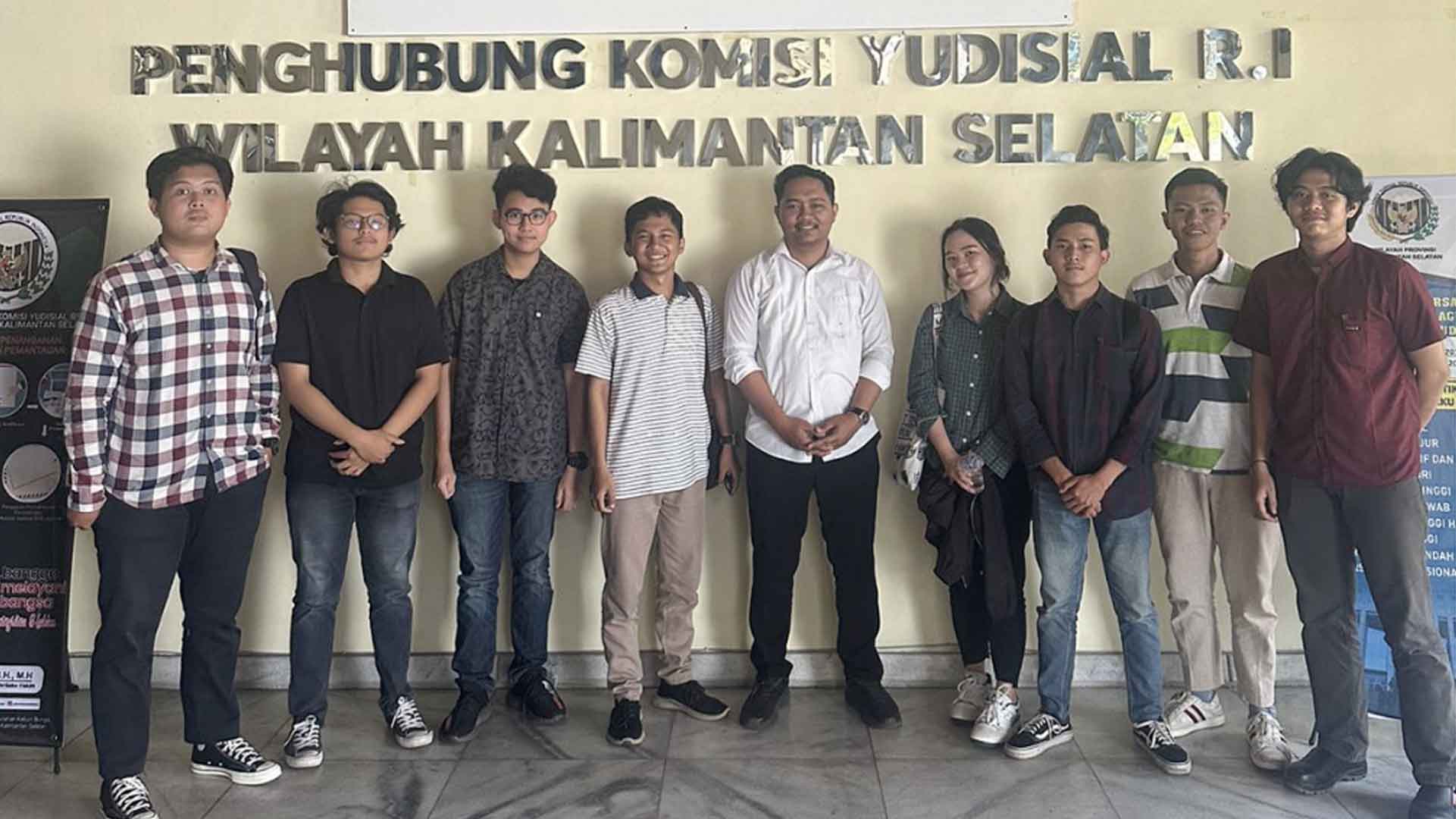 Penghubung KY Wilayah Kalimantan Selatan Terima Audiensi Mahasiswa FH ULM