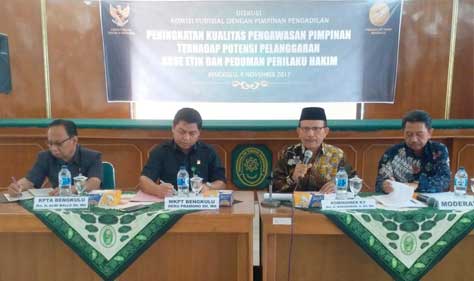 Cegah Hakim Langgar KEPPH, Perkuat Pengawasan Atasan Langsung Cegah Hakim Langgar KEPPH, Perkuat Pengawasan Atasan Langsung