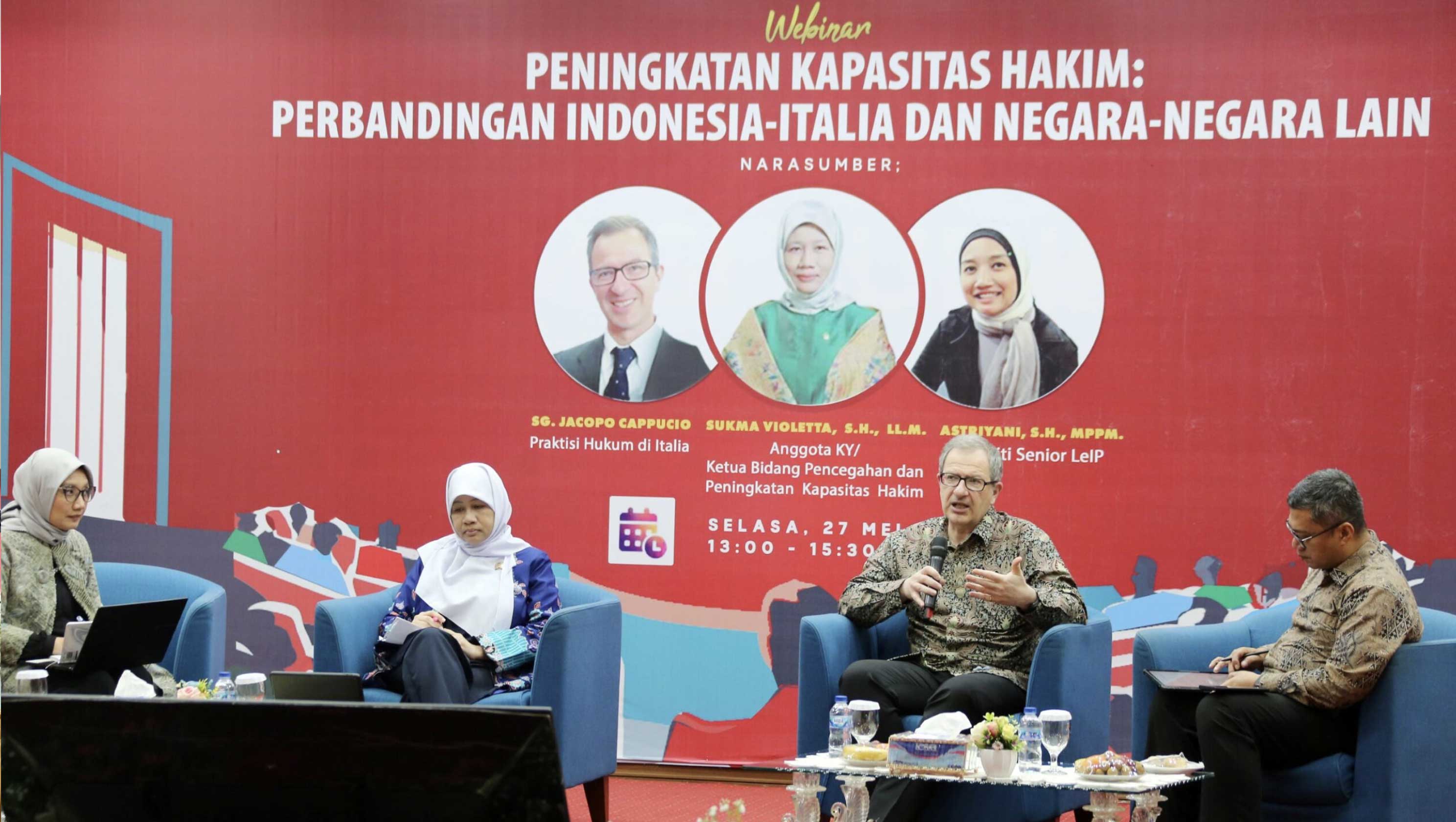 Pelatihan Hakim di Italia Dilakukan Berkelanjutan Pelatihan Hakim di Italia Dilakukan Berkelanjutan