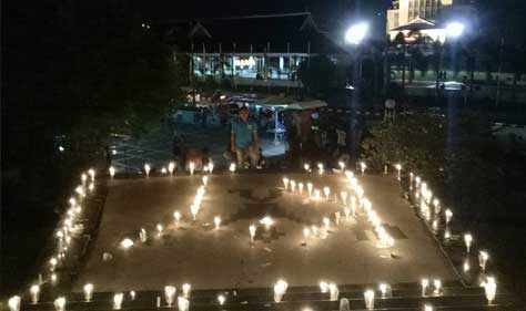Peringati 11 Tahun KY, PKY Maluku Gelar Malam 1000 Lilin