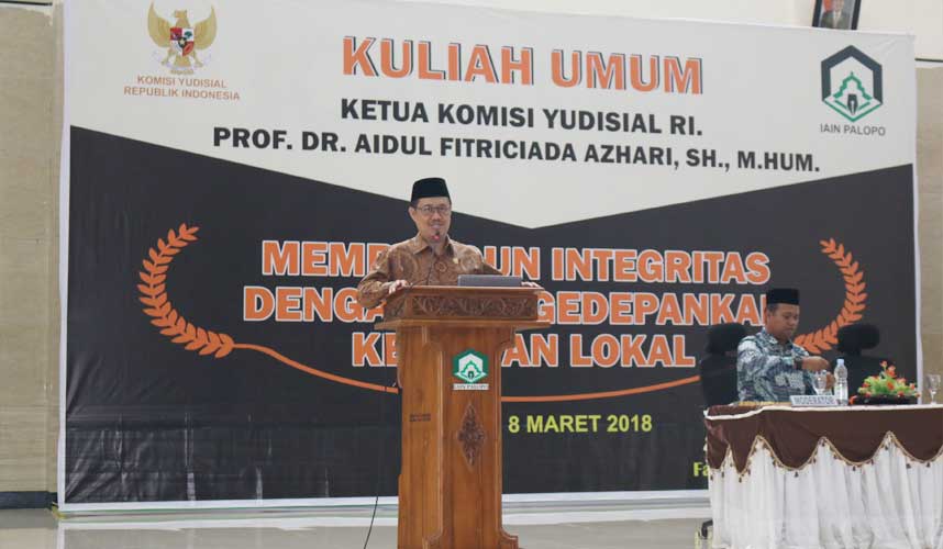 Ketua KY: Hakim Bisa Belajar Etika dari Kearifan Lokal Ketua KY: Hakim Bisa Belajar Etika dari Kearifan Lokal