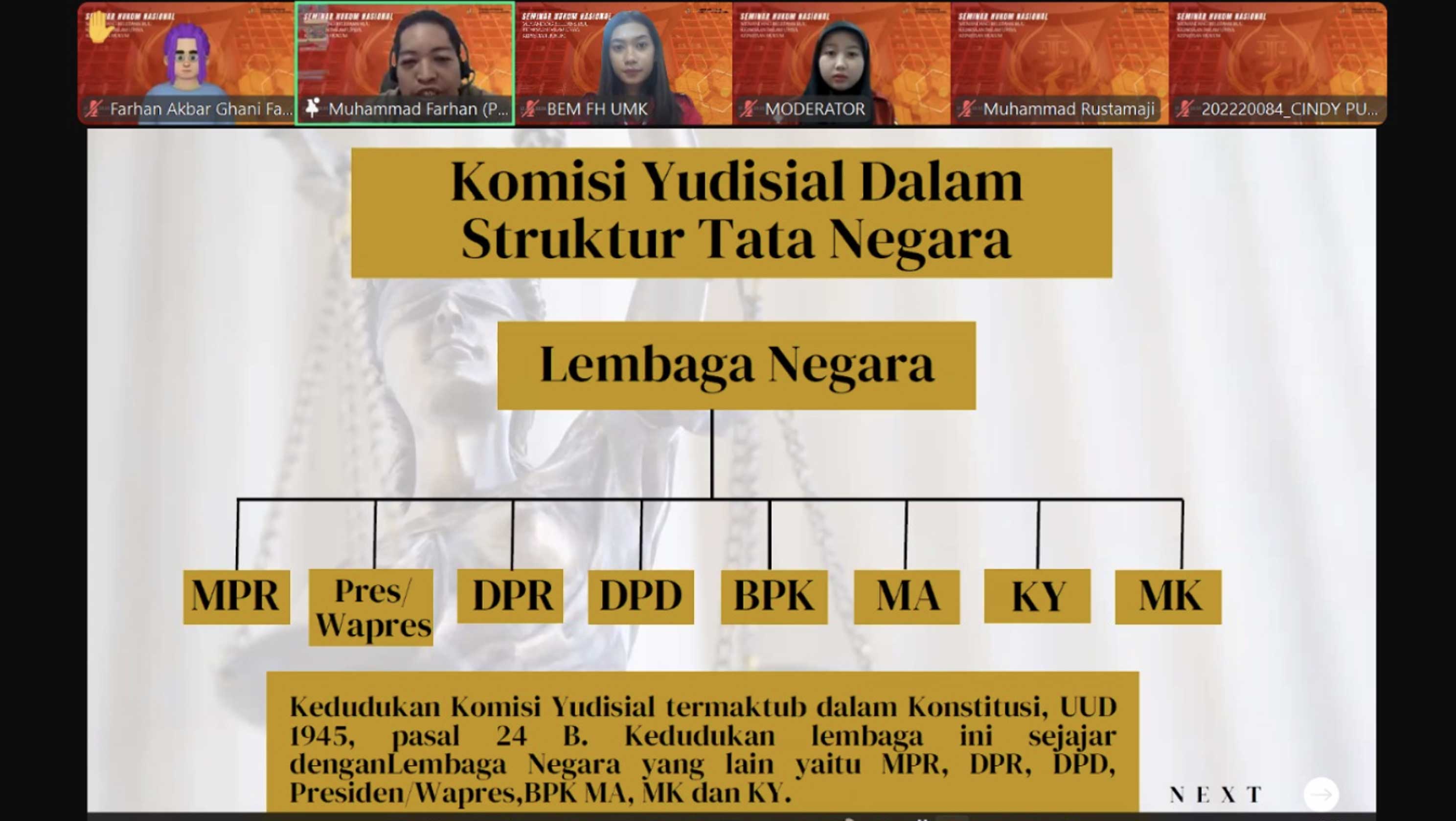 KY Harap APH Bersinergi Wujudkan Peradilan Bersih