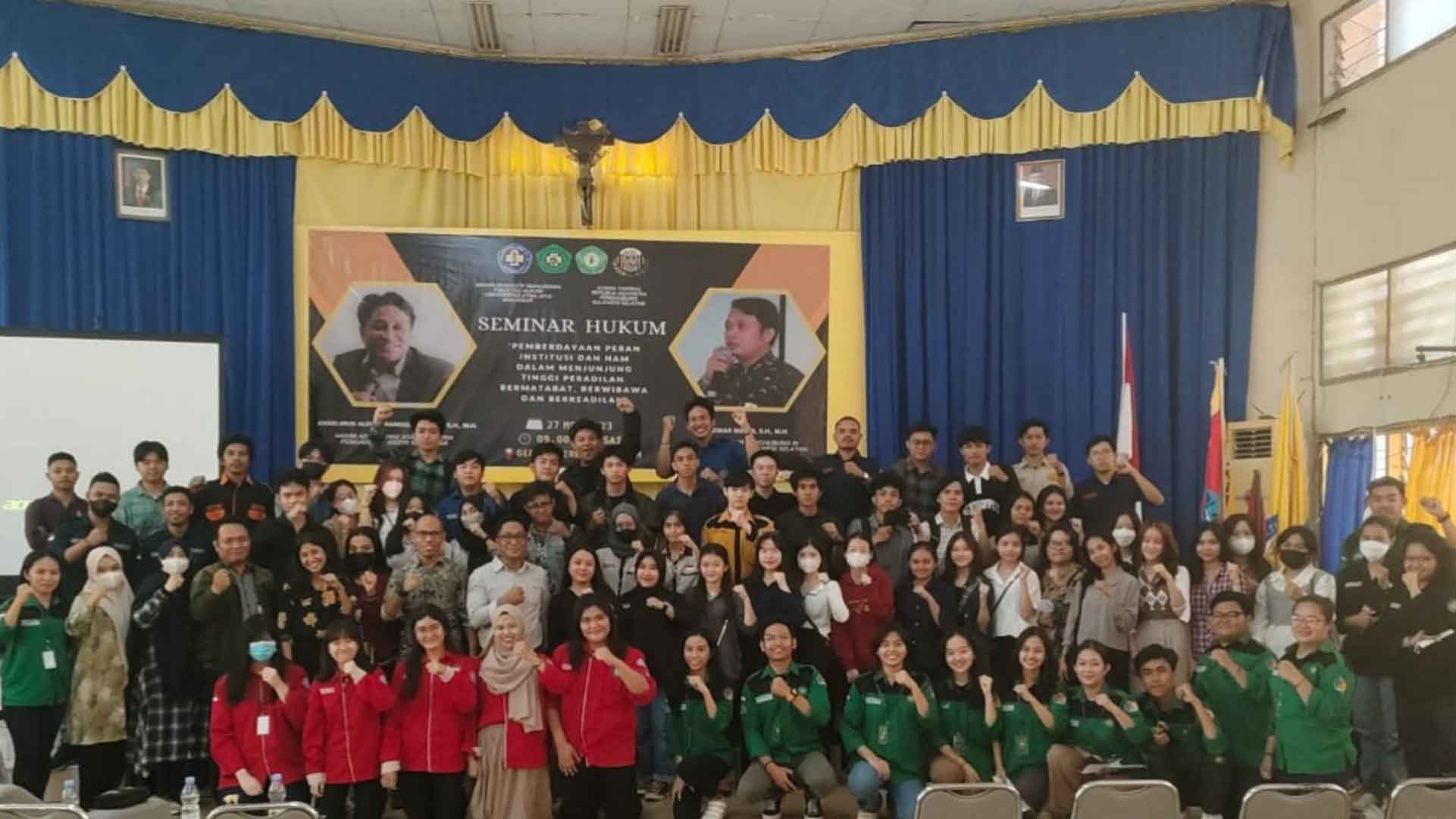 Penghubung KY Sulsel dan BEM FH Atmajaya Gelar Seminar Hukum