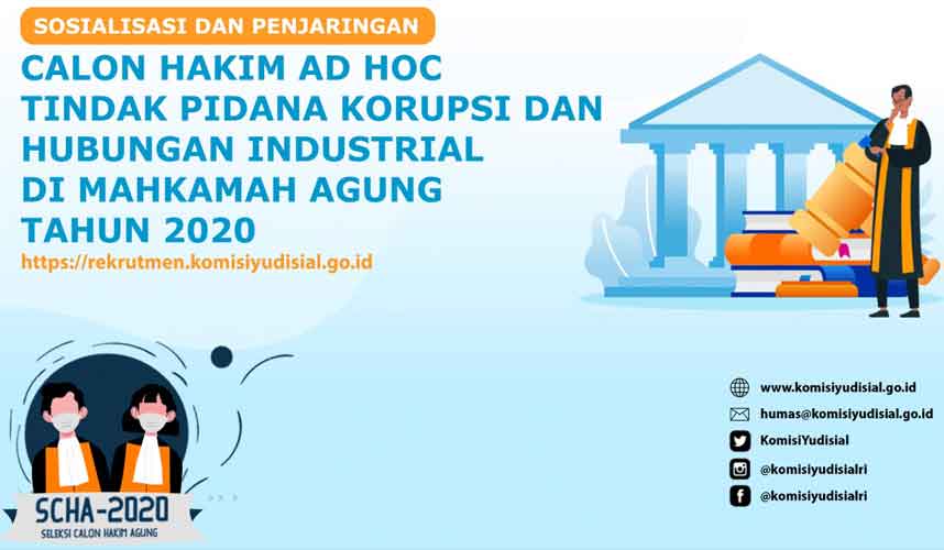 KY Bersikap Objektif dalam Seleksi Calon Hakim ad hoc MA KY Bersikap Objektif dalam Seleksi Calon Hakim ad hoc MA