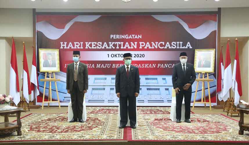Ketua dan Anggota KY Hadiri Peringatan Hari Kesaktian Pancasila secara Daring Ketua dan Anggota KY Hadiri Peringatan Hari Kesaktian Pancasila secara Daring