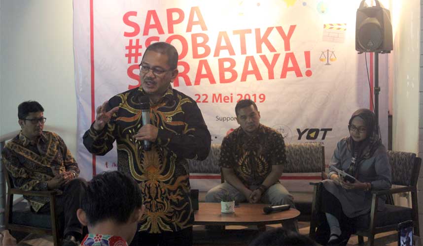 KY Suarakan Peradilan Bersih di Media Sosial KY Suarakan Peradilan Bersih di Media Sosial