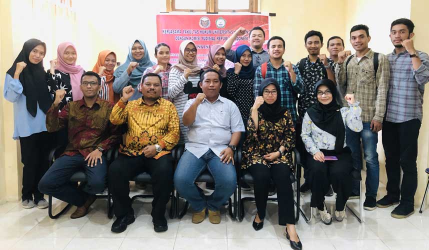 KY Gandeng FH Unkhair Ternate Perkuat Pemantauan Peradilan