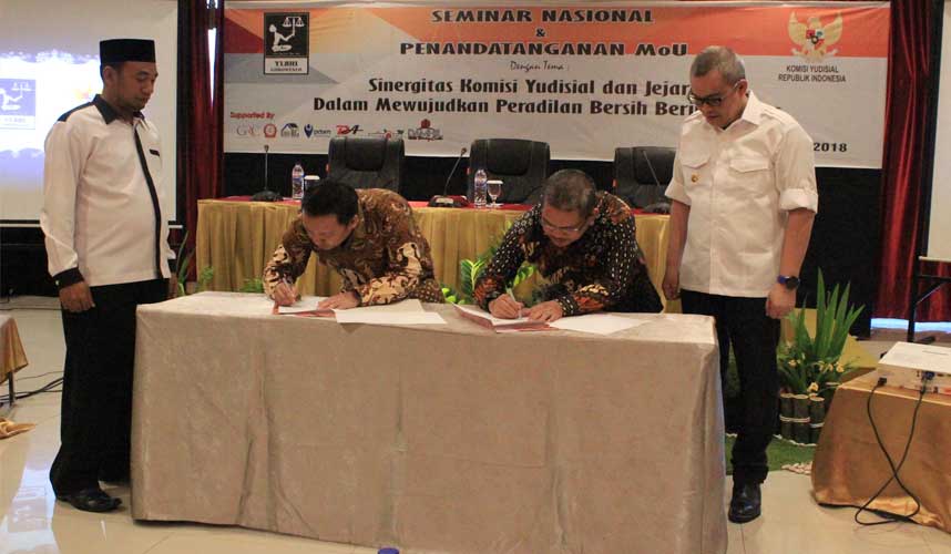 Wujudkan Peradilan Bersih, KY Gandeng YLBHI Gorontalo Wujudkan Peradilan Bersih, KY Gandeng YLBHI Gorontalo