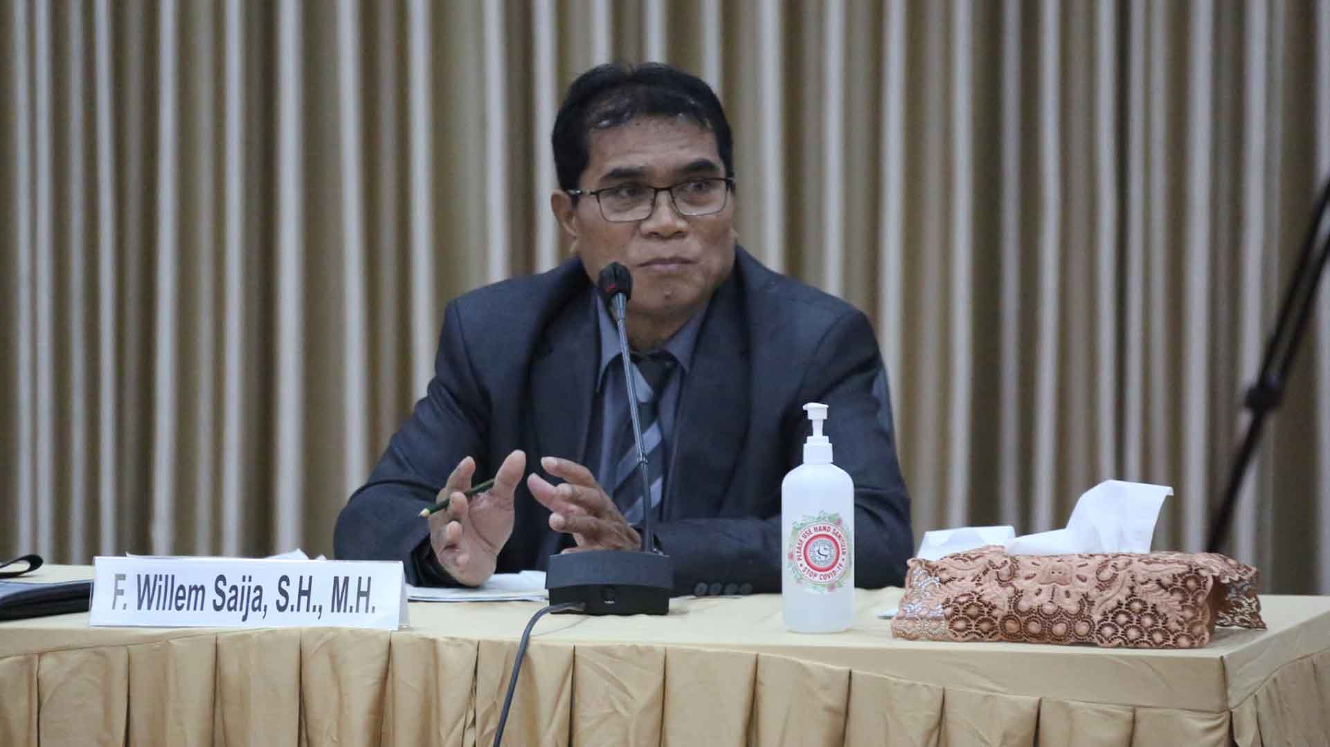 CHA F. Willem Saija: UU TPKS Perlu Peraturan Pelaksana Karena Banyak Mengatur Hal Baru CHA F. Willem Saija: UU TPKS Perlu Peraturan Pelaksana Karena Banyak Mengatur Hal Baru
