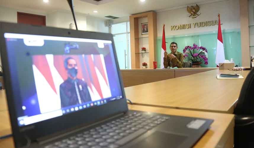 Plt. Sekjen KY Hadiri Rakornas Pengadaan 2020 secara Daring Plt. Sekjen KY Hadiri Rakornas Pengadaan 2020 secara Daring