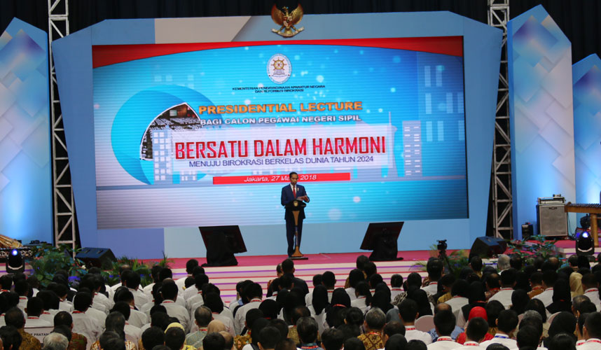 CPNS Harus Siap Jadi ASN Bersih dan Melayani CPNS Harus Siap Jadi ASN Bersih dan Melayani