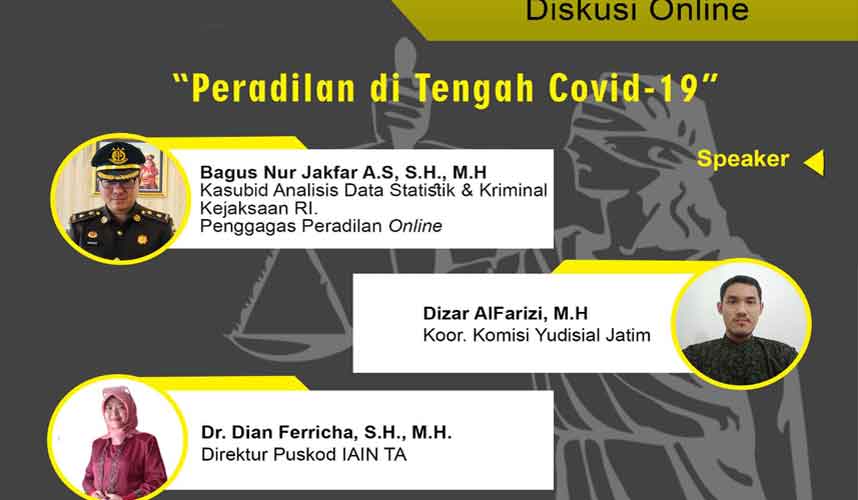 Hadapi Pandemi Covid-19, PKY Jatim Gelar Diskusi Online