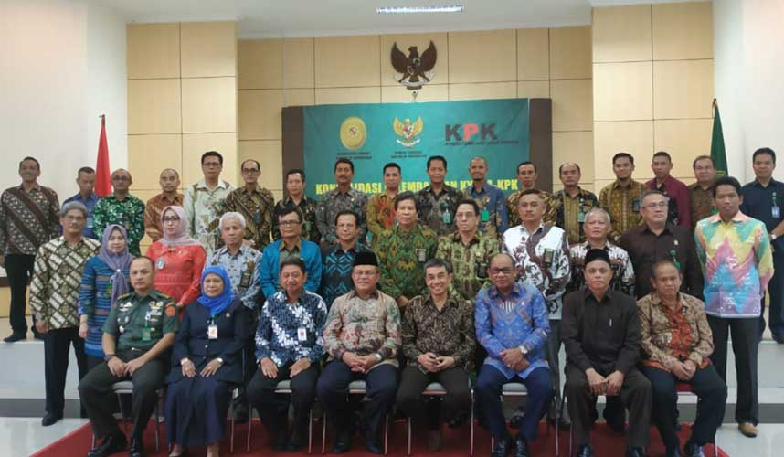 KY-MA-KPK Tingkatkan Sinergi Cegah OTT Hakim di Makassar KY-MA-KPK Tingkatkan Sinergi Cegah OTT Hakim di Makassar