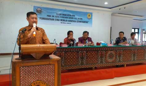 KY Harapkan Mahasiswa Jadi Contoh Generasi Beretika dan Berintegritas KY Harapkan Mahasiswa Jadi Contoh Generasi Beretika dan Berintegritas