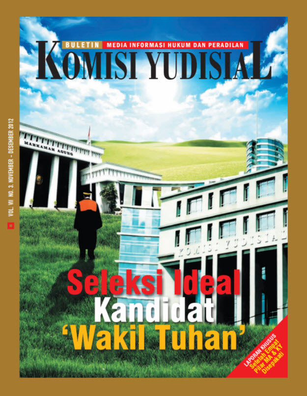 Buletin Komisi Yudisial edisi November-Desember 2012