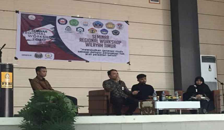 PKY SulSel Ajak Peserta Regional Workshop Peradilan Semu Wilayah Timur Wujudkan Peradilan Bersih