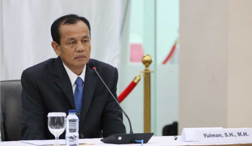 CHA Yulman: Putusan Harus dapat Dipertanggungjawabkan kepada Semua Pihak CHA Yulman: Putusan Harus dapat Dipertanggungjawabkan kepada Semua Pihak
