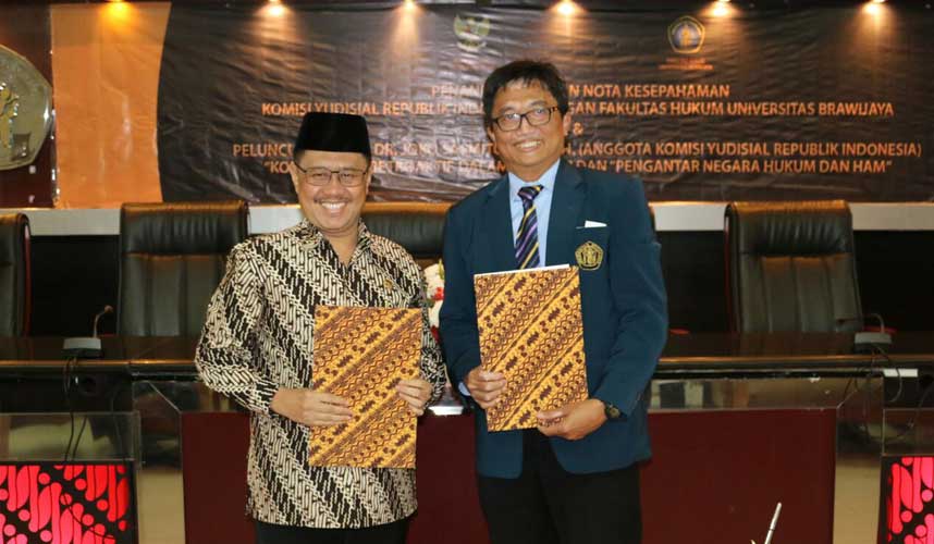 Jalin Kerjasama dengan KY, Universitas Brawijaya akan Riset Bersama dalam Eksaminasi Putusan Hakim Jalin Kerjasama dengan KY, Universitas Brawijaya akan Riset Bersama dalam Eksaminasi Putusan Hakim