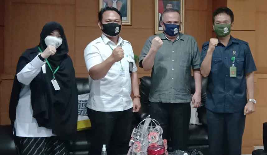 PKY Sulsel dan PN Makassar Lakukan Koordinasi Pemantauan Sidang Online