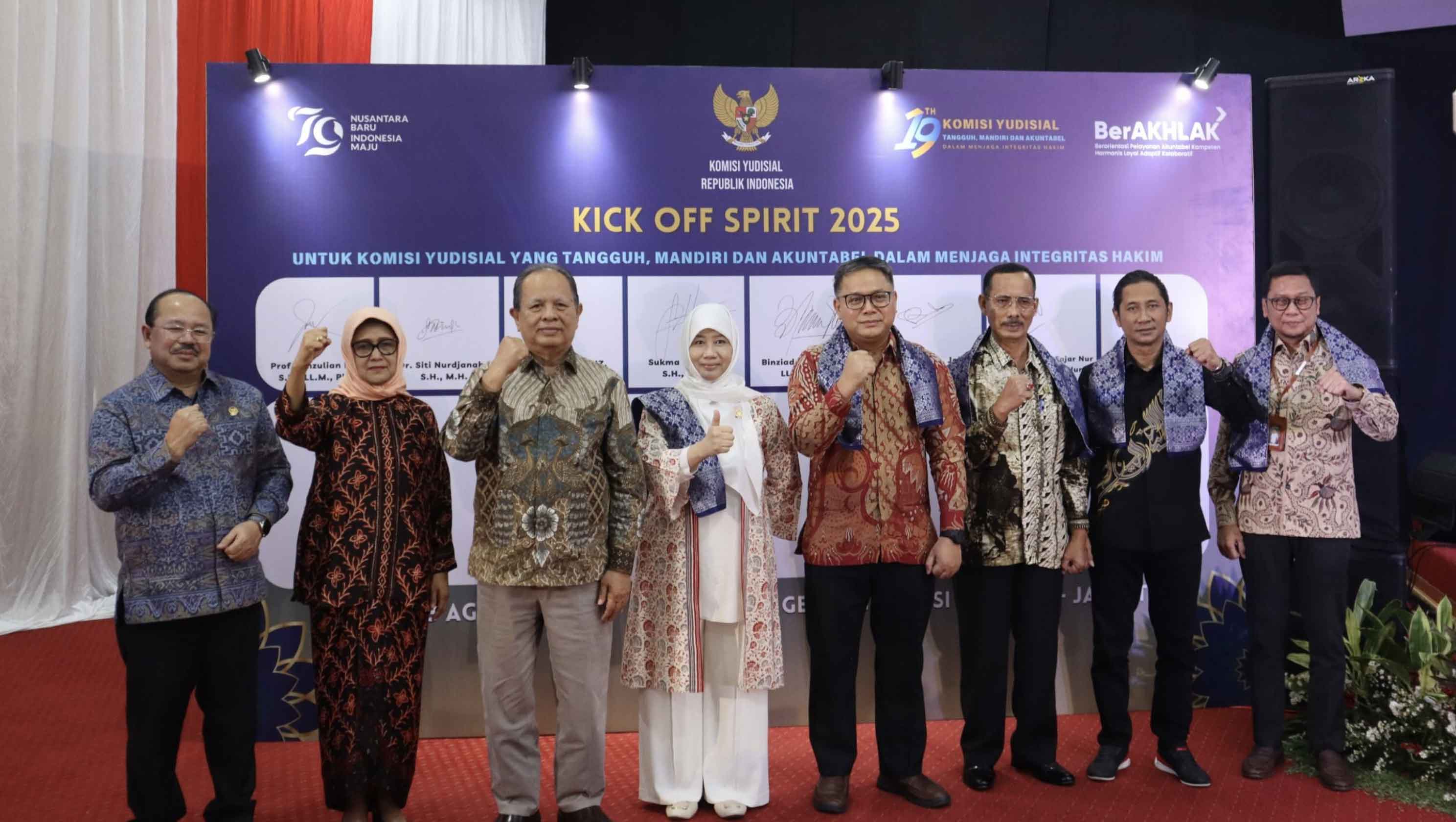 HUT Ke-19, KY Terus Penuhi Ekspektasi Publik HUT Ke-19, KY Terus Penuhi Ekspektasi Publik