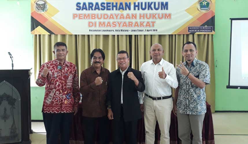 KY Beri Pemahaman Hukum untuk Masyarakat Malang