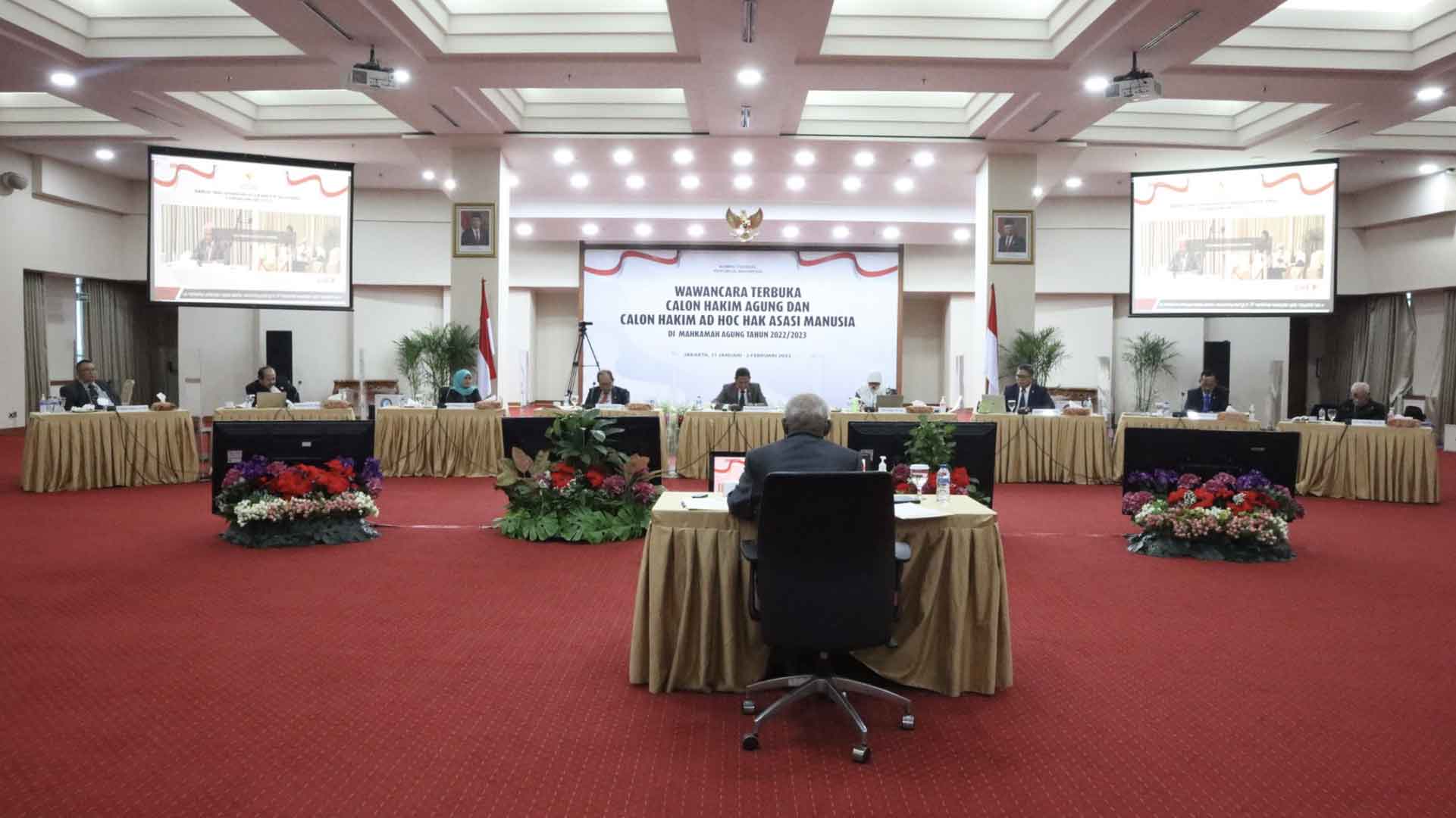 KY Wawancara 17 Calon Hakim Agung dan ad hoc HAM di MA KY Wawancara 17 Calon Hakim Agung dan ad hoc HAM di MA