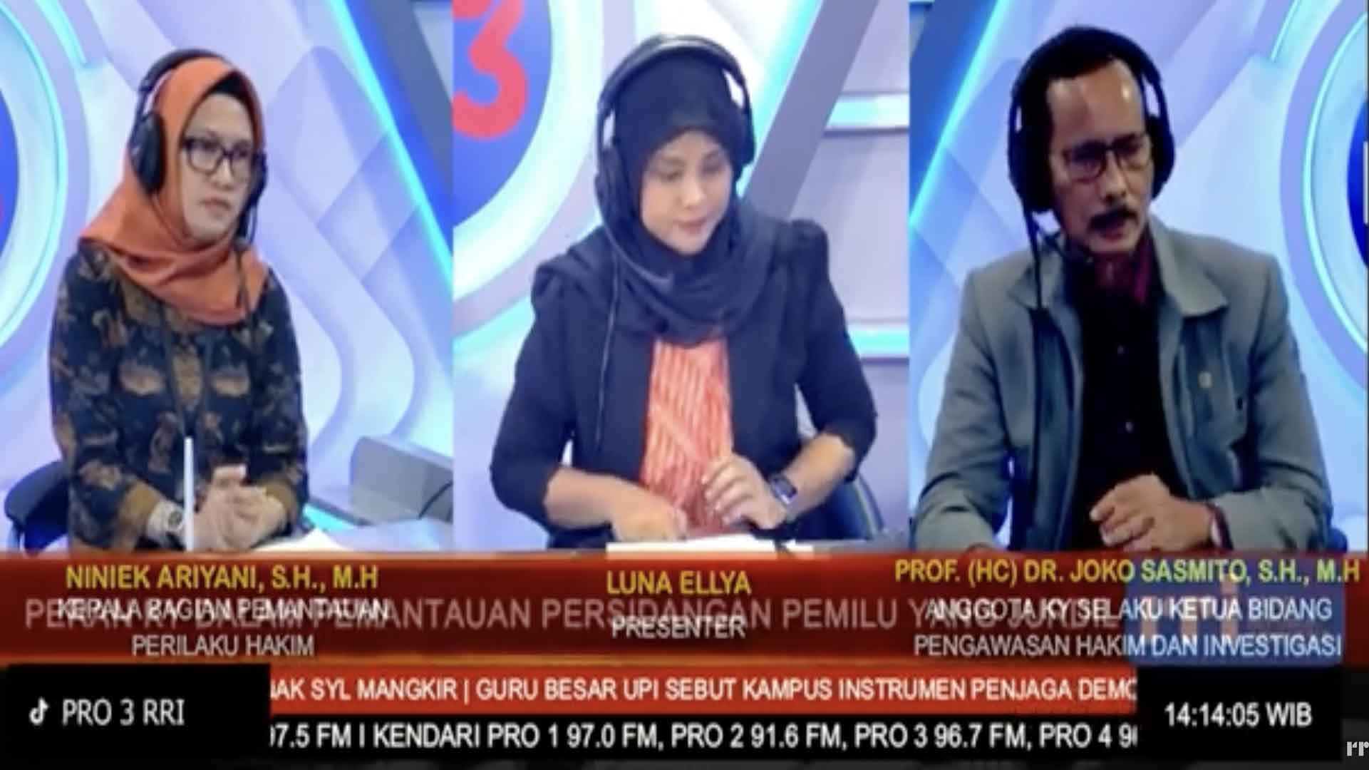 KY Ajak Masyarakat Lakukan Pemantauan Mandiri Persidangan Perkara Pemilu