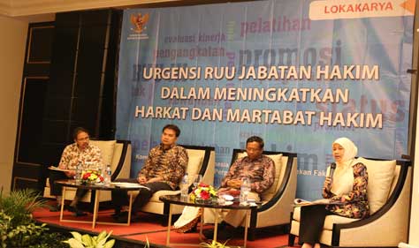 RUU JH Perlu Pembahasan Komprehensif RUU JH Perlu Pembahasan Komprehensif