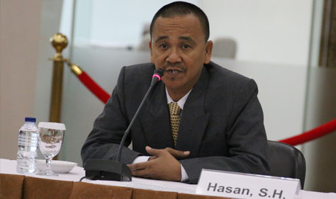 Calon Hakim ad hoc PHI di MA Hasan: Pemerintah, Buruh dan Pengusaha Harus Kerjasama Calon Hakim ad hoc PHI di MA Hasan: Pemerintah, Buruh dan Pengusaha Harus Kerjasama