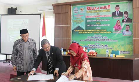 Perkuat Jejaring, KY Tandatangani MoU dengan FASYA IAIN Samarinda Perkuat Jejaring, KY Tandatangani MoU dengan FASYA IAIN Samarinda