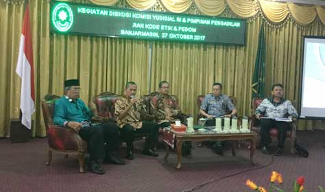 Cegah OTT, KY Rangkul Pimpinan Pengadilan di Wilayah Kalsel Cegah OTT, KY Rangkul Pimpinan Pengadilan di Wilayah Kalsel