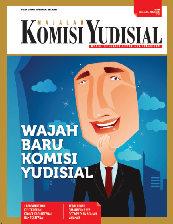 Majalah Komisi Yudisial edisi Januari-Februari 2016