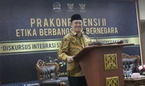 Tiga Lembaga Negara Bersinergi Selenggarakan Prakonferensi II Etika Berbangsa dan Bernegara Tiga Lembaga Negara Bersinergi Selenggarakan Prakonferensi II Etika Berbangsa dan Bernegara