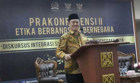 Tiga Lembaga Negara Bersinergi Selenggarakan Prakonferensi II Etika Berbangsa dan Bernegara