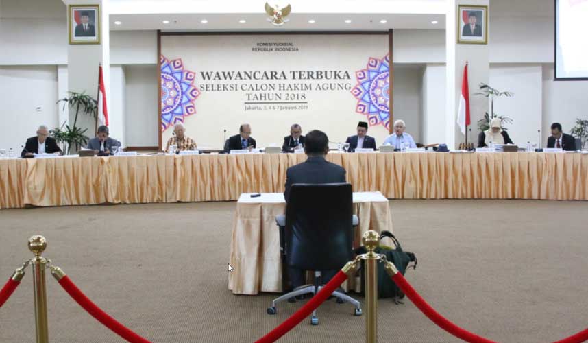 KY Gelar Seleksi Wawancara Terbuka Tahun 2018 KY Gelar Seleksi Wawancara Terbuka Tahun 2018