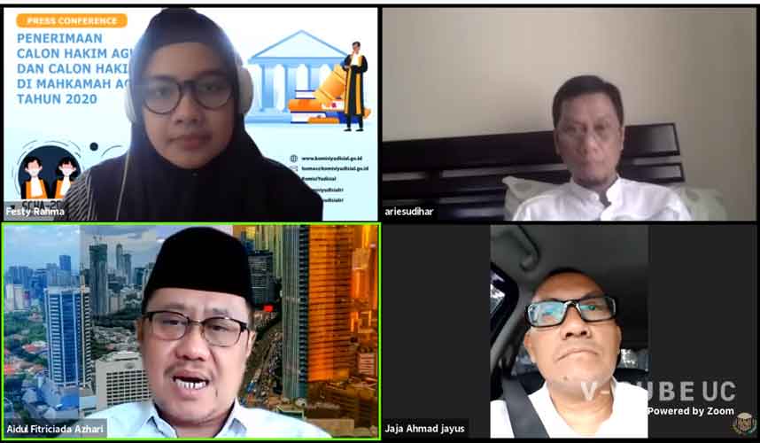 Seleksi CHA di Tengah Pandemi, KY Pastikan Protokol Kesehatan Diterapkan Seleksi CHA di Tengah Pandemi, KY Pastikan Protokol Kesehatan Diterapkan