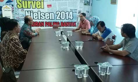KY Minta Redaksi Tribun Lampung Edukasi Publik Soal Hukum dan Peradilan