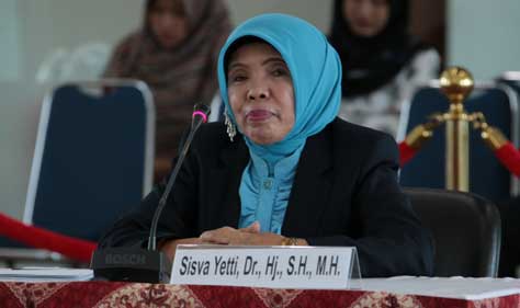 CHA Sisva Yetti: Hanya Hakim yang Melanggar KEPPH Terganggu oleh KY CHA Sisva Yetti: Hanya Hakim yang Melanggar KEPPH Terganggu oleh KY