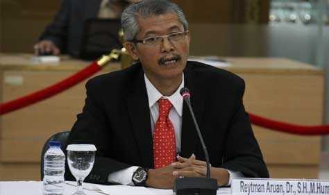 Calon hakim ad hoc di MA Reytman Aruan: Mewujudkan procedural dan substantive justice Lewat Dialog 