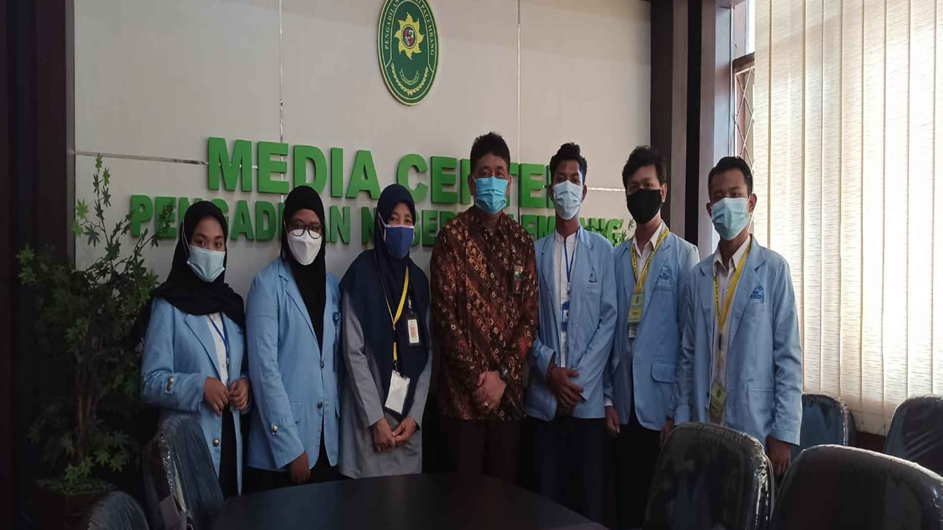 Penghubung KY Sumsel Ajak Mahasiswa KKL Kenal PN Palembang