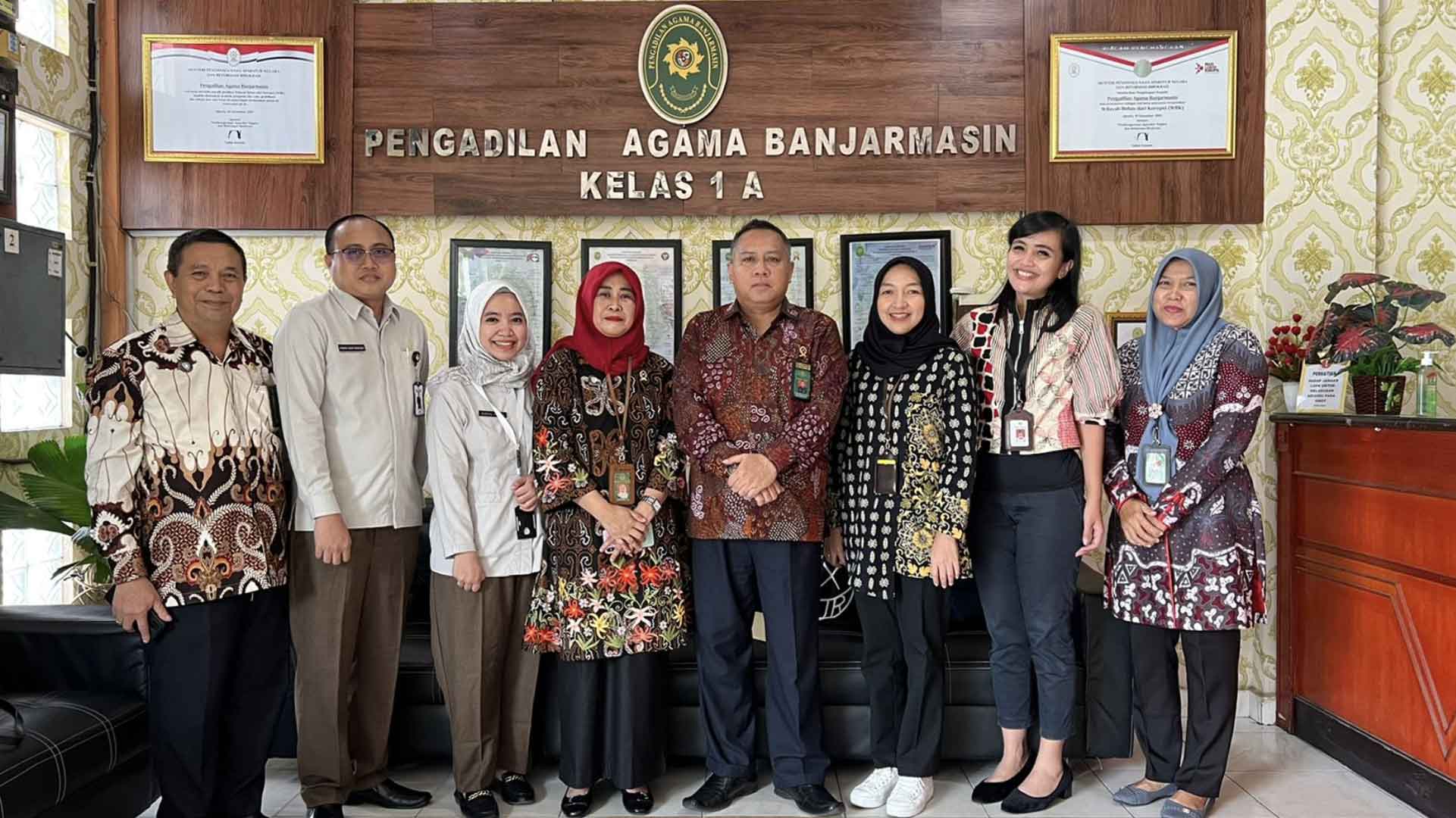 Penghubung KY Wilayah Kalimantan Selatan Observasi Penerapan Sistem Keamanan Persidangan Pengadilan di Wilayah Banjarmasin