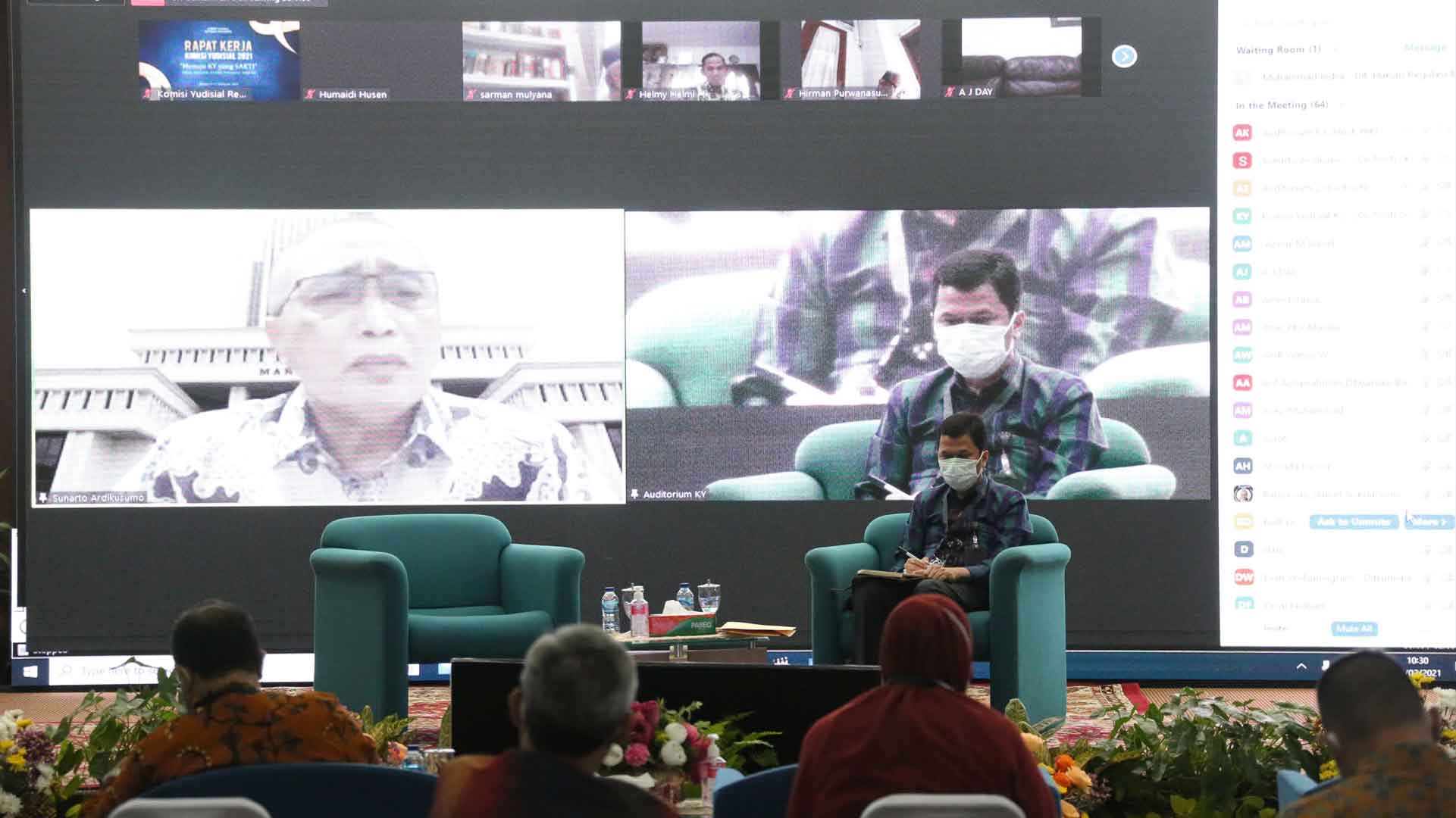 KY dan MA Jangan Dipertandingkan, Tapi Disandingkan KY dan MA Jangan Dipertandingkan, Tapi Disandingkan