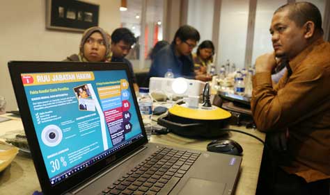 RUU JH Wujudkan Hakim Bersih dan Profesional RUU JH Wujudkan Hakim Bersih dan Profesional