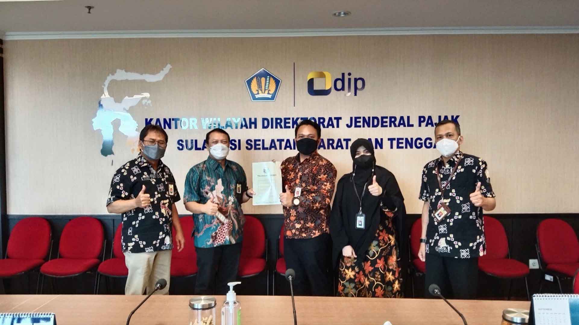 Penghubung KY Sulsel Kunjungi Kanwil DJP Sosialisasi Seleksi CHA