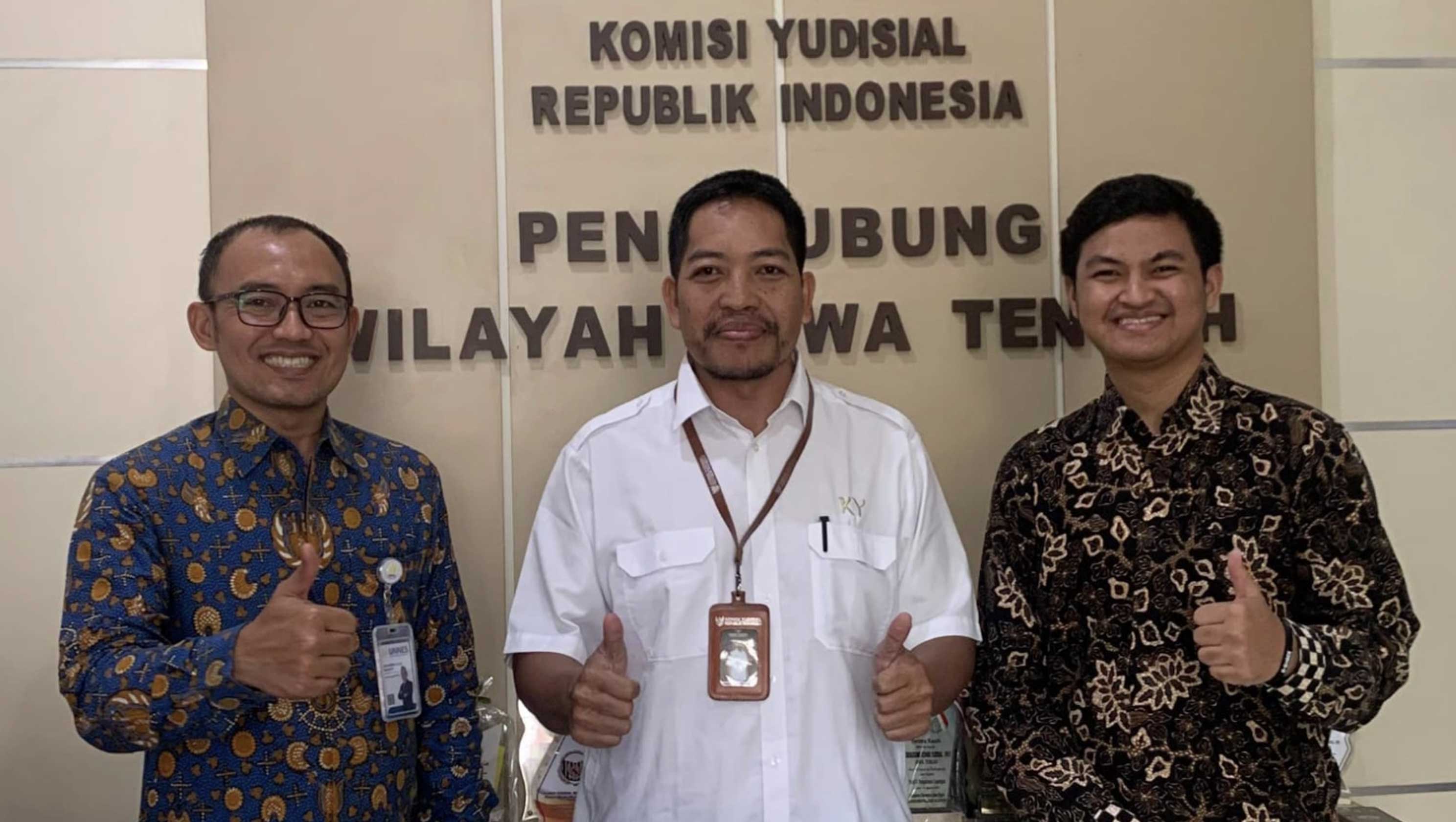 FH Unnes dan Penghubung KY Jateng Jajaki Kolaborasi Penelitian dan Pengabdian