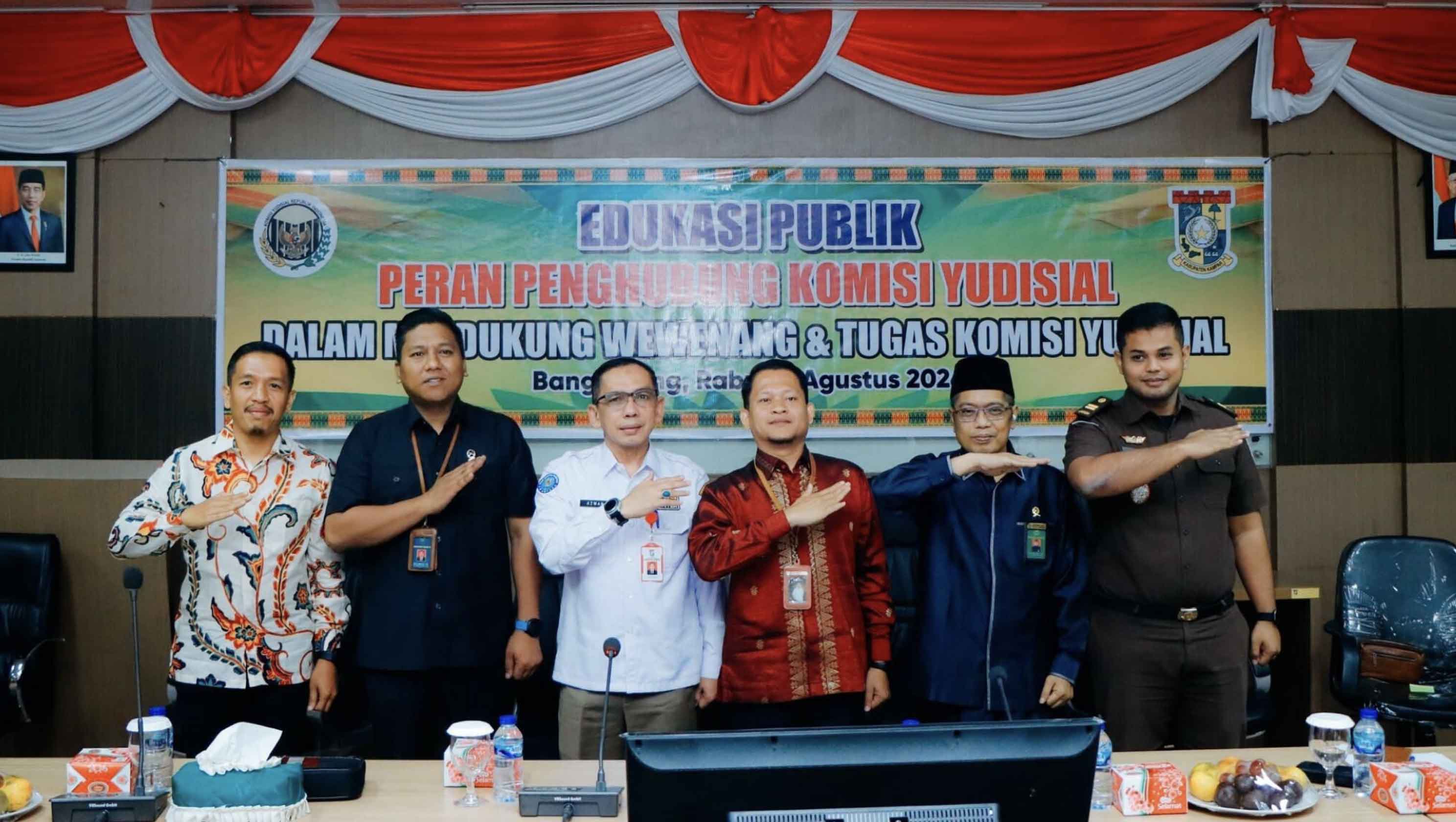 Penghubung KY Riau Gandeng Gelar Edukasi Publik untuk Peradilan Bersih