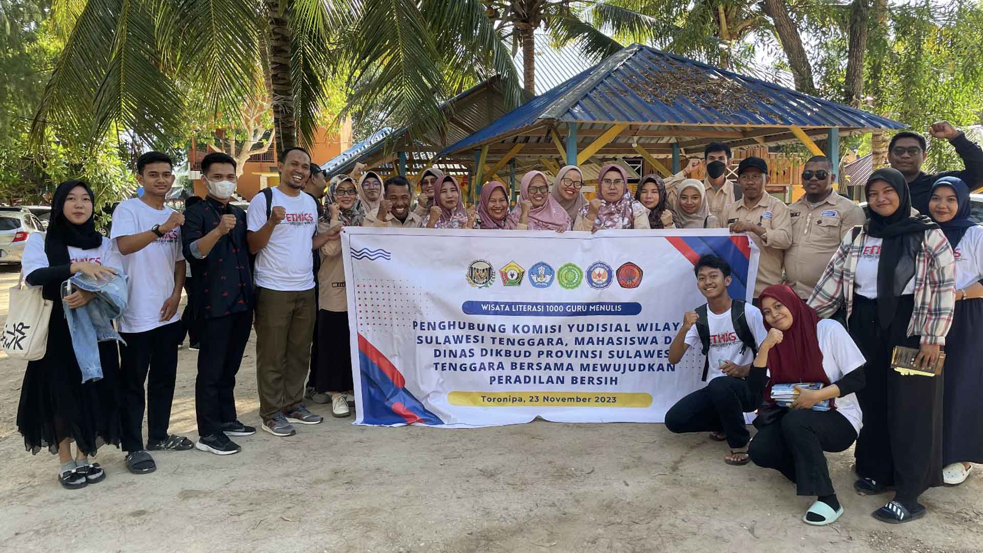 Penghubung KY Sultra Gandeng Mahasiswa Magang Gelar Kampanye Peradilan Bersih