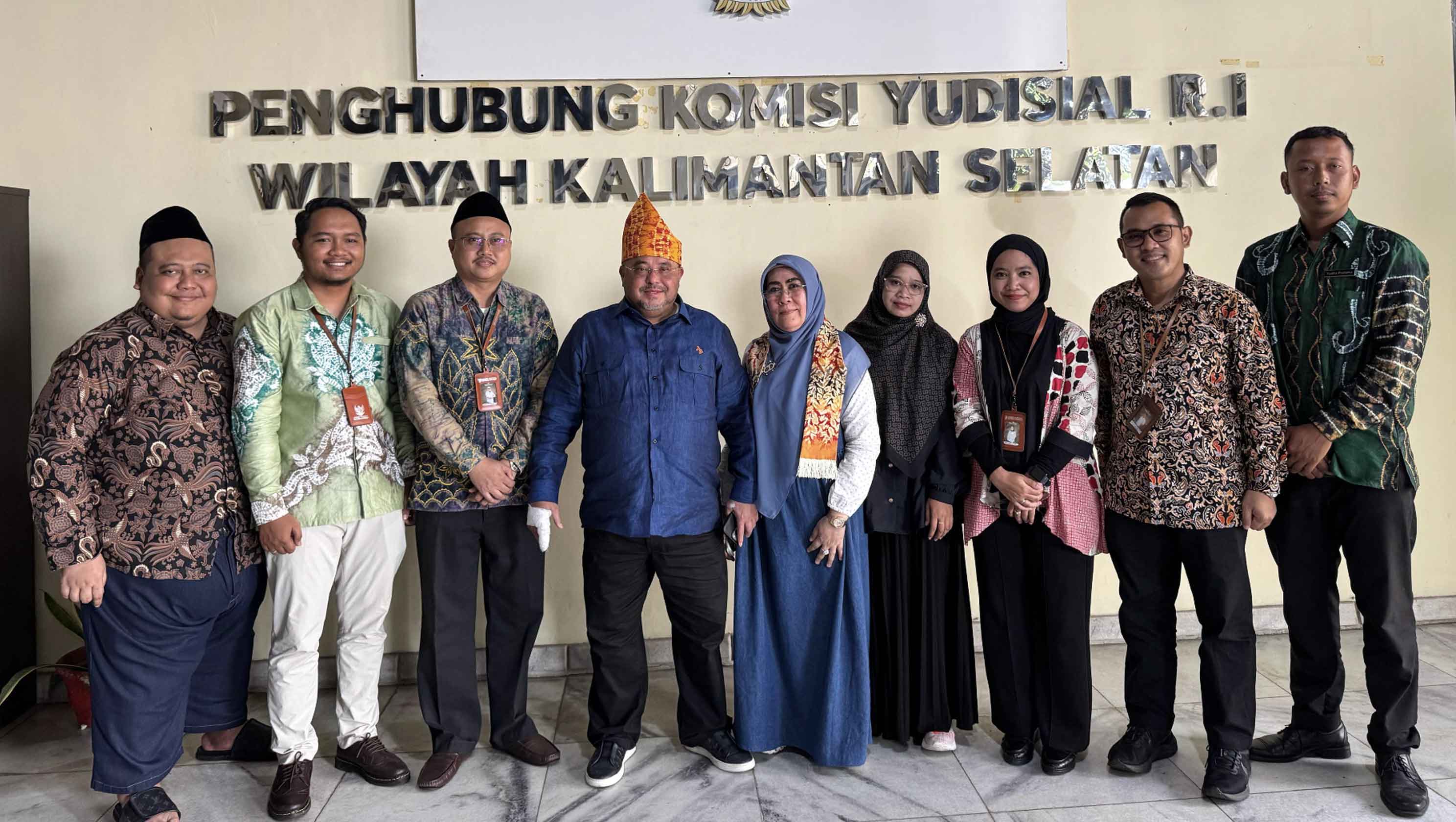 Penghubung KY Kalsel Terima Kunjungan Anggota Komisi III DPR Habib Aboe Bakar Al-Habsyi